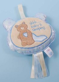 Gund BEAR TALES COLLECTION Blue Nursery Pillow 58589